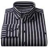 Ike Behar Sport Shirt - Italian Cotton, Long Sleeve (for Men)