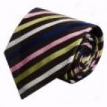 Isaia Pure Silk Ribbon Tie (for Men)