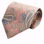 Isaia Royal Paisley Tie - Silk(for Men)