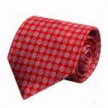 Isaia Wheel Dot Tie - Fine Silk (for Men)