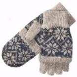 Jacob Ash Eco Raggs(r) Fjord Pop-top Mittens (for Men And Women)