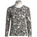Joan Vass Printed Cardigan Sweater (for Wojen)