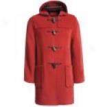 John Partridge Hooded Duffle Coat With Horn Toggles - Long (for Men)