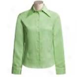 John Partridge Linen Shirt - Long Slevee (for Women)