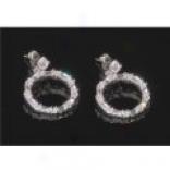 Juilliet Cubic Zirconia Earrings - 4.5ct
