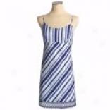 Julianna Rae Calistoga-stripe Chemise Nightgown (for Women)