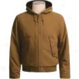 Justin Hooded Work Jacket - Insulated (for Men)