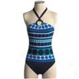 La Blanca 3-ring Circus Swimsuit - Tankini Halter, Two-piece (for Women)