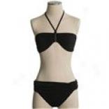 La Blanca Bandeau Halter Bikini Swimsuit - Two-piece (In the place of Women)