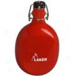 Laken Aluminum Oval Water Bottle With Pressure Cap - 0.75l