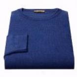 Lenor Romano Sanded True Indigo Sweater - Cotton  (for Men)