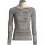Levi's Boatneck Stripe Shirt - Long Sleeve (for Women)