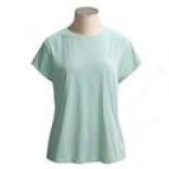 Lightweight Pima Cotton T-shirt - Short Sleeve (for Women)