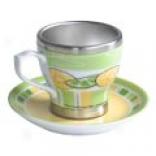 Mellifluous Solutions Cup And Saucer - 6 Fl.oz.