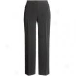 Louben Textured Crepe Pants - Stitch Stripe (for Women)