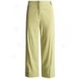 Luxe.eleven Linen Capri Pants (for Women)