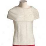 Magaschoni Linen-cotton Cowl Neck Sweater - Sleeveless (for Women)