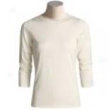 Magaschoni Silk Jersey Shirt - ?? Sleeve (for Women)