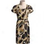 Maggy London Stretch Cottoj Dress - Short Sleeve (for Women)