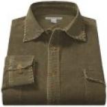 Martin Gordon 24-wale Corduroy Sport Shirt - Protracted Sleeve (for Men)