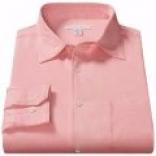 Martin Godon Dobby Sport Shirt - Silk-cotton, Long Sleeve (Conducive to Men)