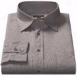 Martin Gordon Micro-check Sport Shirt - Long Sleeve (Concerning Men)