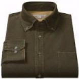 Martin Gordon Pigment Overdyed Sport Shirt - Oxford Cotton, Long Sleeve (for Men)