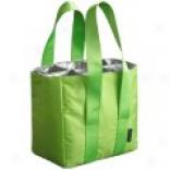 Milano Series Beverage Tote Bag - Insulated, Holds 6 Bottles Or Cans