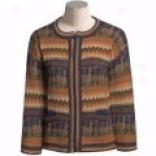 Ml Kessler Alpaca Cardigan Sweater - Zip Front (for Women)