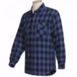 Moose Credk LoneP ine Shirt - Washable Wool, Long Sleeve ( for Men)