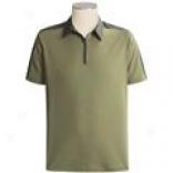 Mountin Hardwear Shirt --  Zipneck - Abrupt Sleeve (for Men)