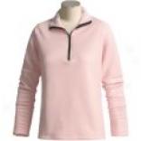 Mountain Hardwear Zip Neck Shirt - Polartec(r) Power Stretch(r), Long Sleeve (for Women)