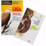 National Geographic Close-up Usa Regional Map And Travel Planner - 21??x33??