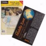 National Geographic Middle East And Iraq Wall Map