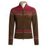 Neve Designs Olivia Skier Cardigan Sweater - Merino Wool (for Women)