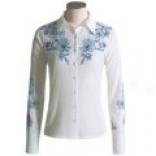 Nomadic Traders Embroidered Rodeo Shirt - Long Sleeve (for Women)