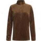 Nomadic Traders Velour Henley Shirt - Long Sleeve (for Women)