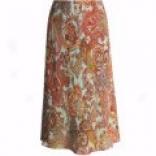 Orvis Aqua Paisley Print Skirt (for Women)