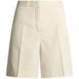Oevis Cotton Poplin Shorts - Waist Adjustable (for Women)