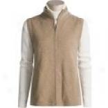 Orvis Diamond Quillted Sweater Vest - Wool-cashmere, Insulated (for Women)