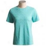 Orvis Eyelet T-shirt - Short Sleeve  (for Women)