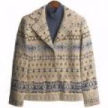 Orvis Fair Isle Fleece Jacket (for Women)