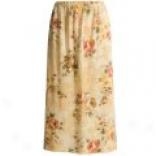 Orvis Floral Skirt - Tencel(r) (for Women)