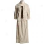 Orvis Linenweave Pintuck Dress - 2 Piece, Shirt-skirt (for Women)