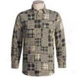 Orvis Midnight Plaid Patxhed Shirt - Long Sleeve (for Men)