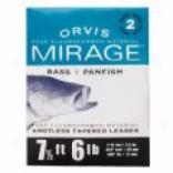 Orvis Mirage Bass-panfish Leaders - 7.5', 2-pack