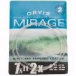 Orvis Mirage Knotless 7.5' Leader - 2 Compress