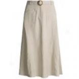 Orvis Paneled Linen Skirt (for Women)