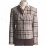 Orvis Handsome sum Wool Plaid Jacket (for Women)