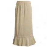 Orvis Ruffle-bottom Skirt - Tencel(r)-rayon (for Women)